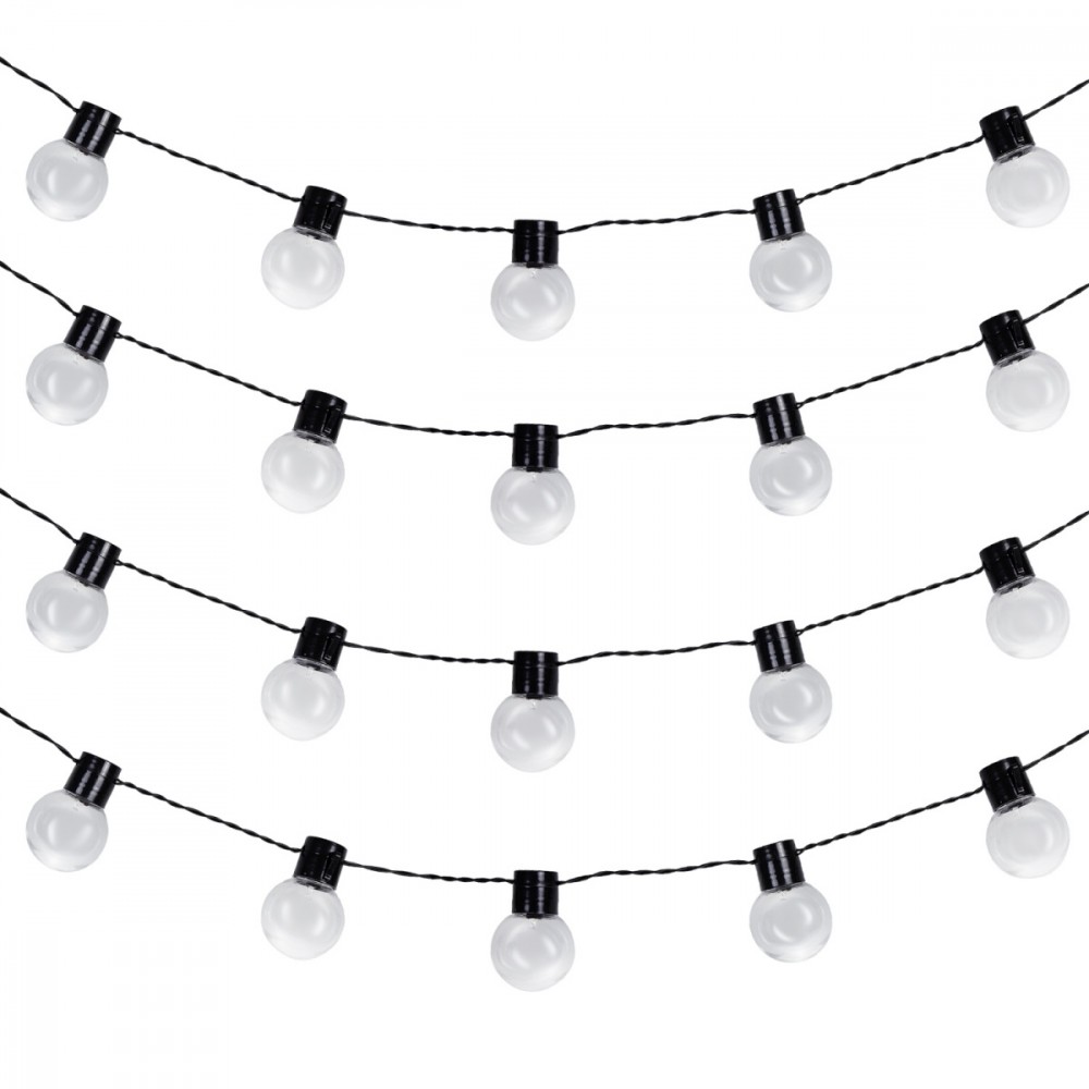 Girlanda solarna ogrodowa 2w1 LED MCE424 7m kule