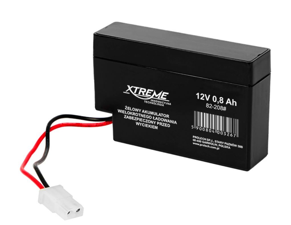 Akumulator żelowy 12V 0.8Ah XTREME