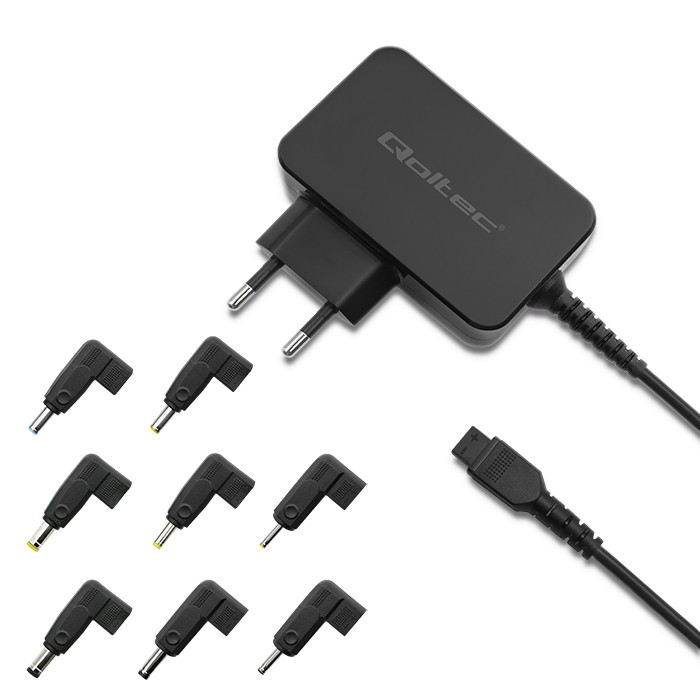 Uniwersalny zasilacz do laptopa 30W | 8 wtyczek 