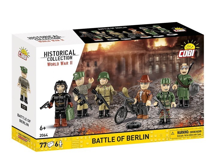 Klocki Bitwa o Berlin 77 elementów