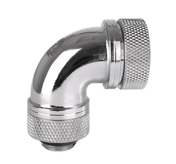 Pacific G1/4 x 16mm 90 złączka adapter kątowy - Chrome