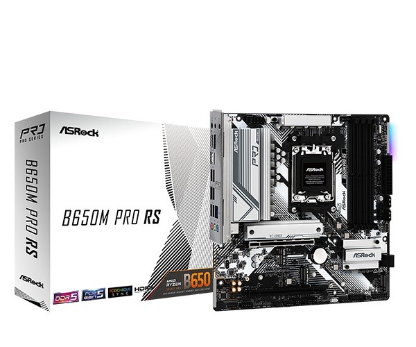 Płyta główna B650M PRO RS AM5 4DDR5 HDMI/DP mATX 