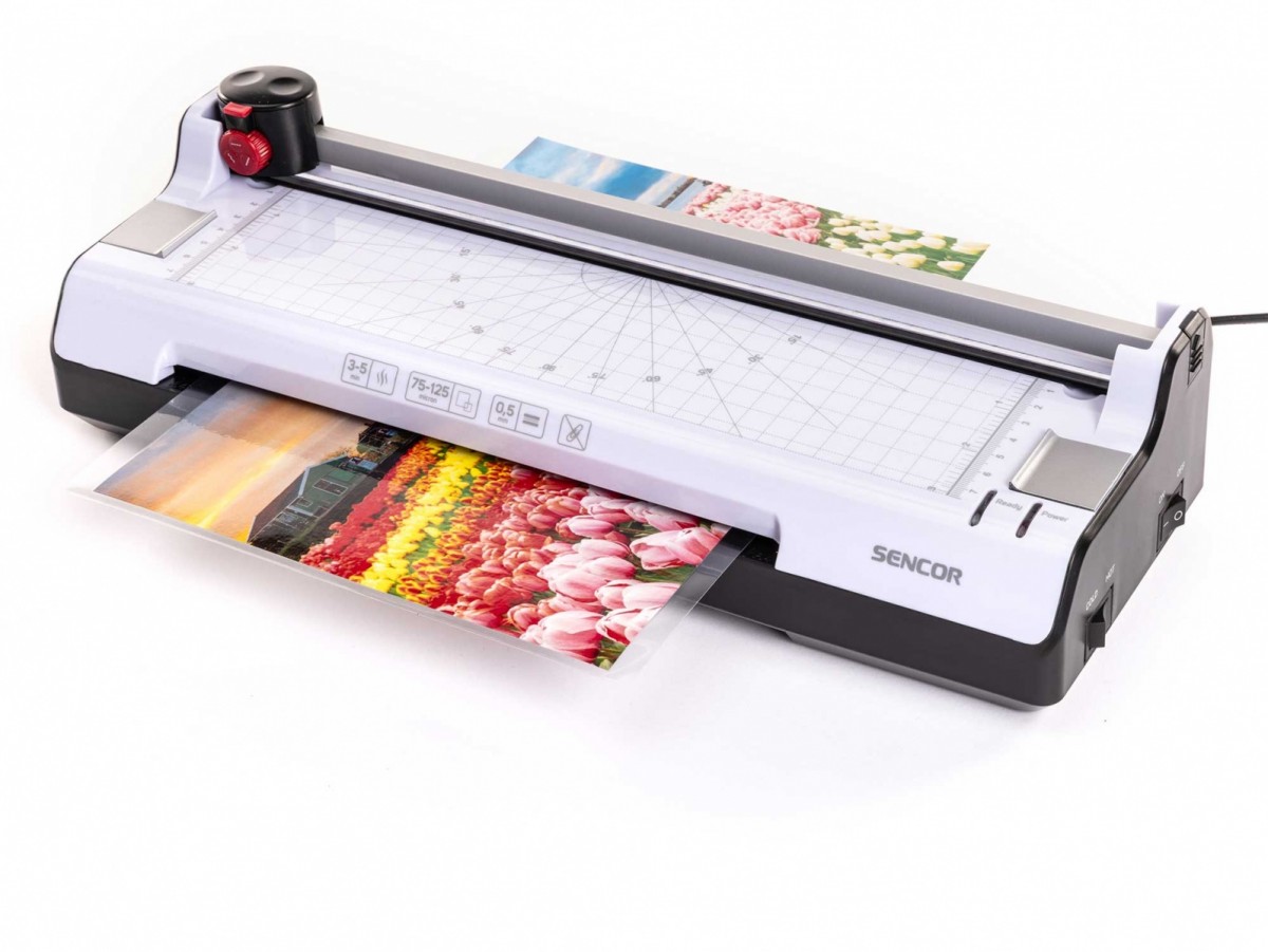 Laminator 2w1  SLA 230 A4 folia 2x75-2x125 mm + Gilotyna 