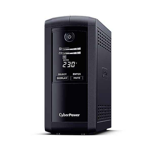 Zasilacz awaryjny UPS VP1000ELCD-FR 1000VA/550W/4xFR,AVR,LCD/RJ45 