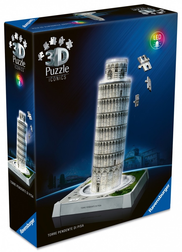 Puzzle 3D Krzywa Wieża w Pizie 