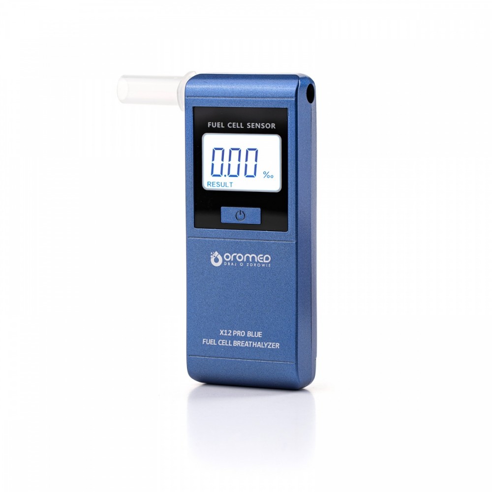 Alkomat elektrochemiczny ORO-X12 Pro niebieski 