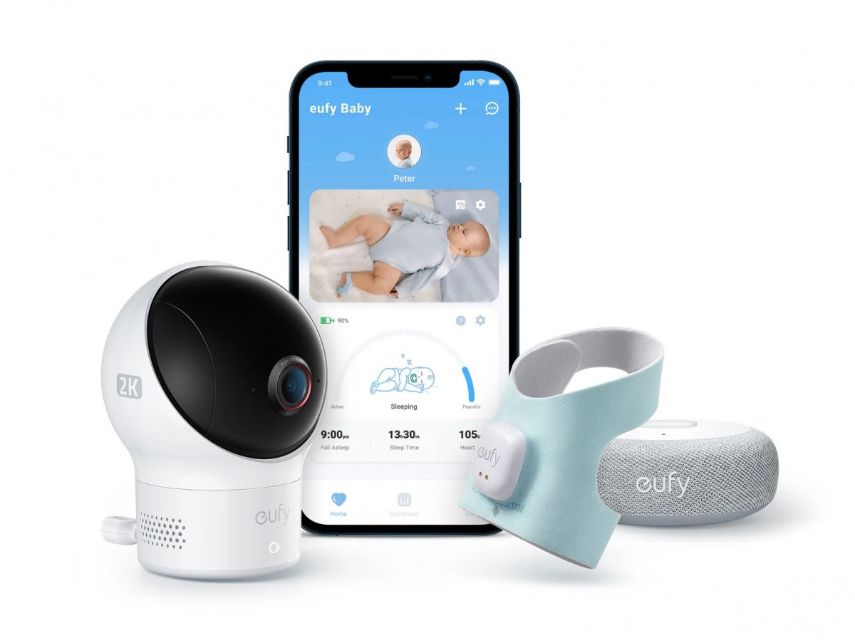 Eufy Smart skarpetka + kamera S340 niebieska 