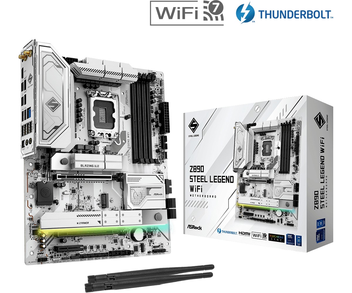 Płyta główna Z890 STEEL LEGEND WIFI ATX 