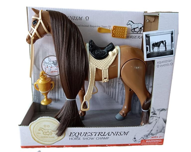 Koń na baterie, chodzi, dźwięk 