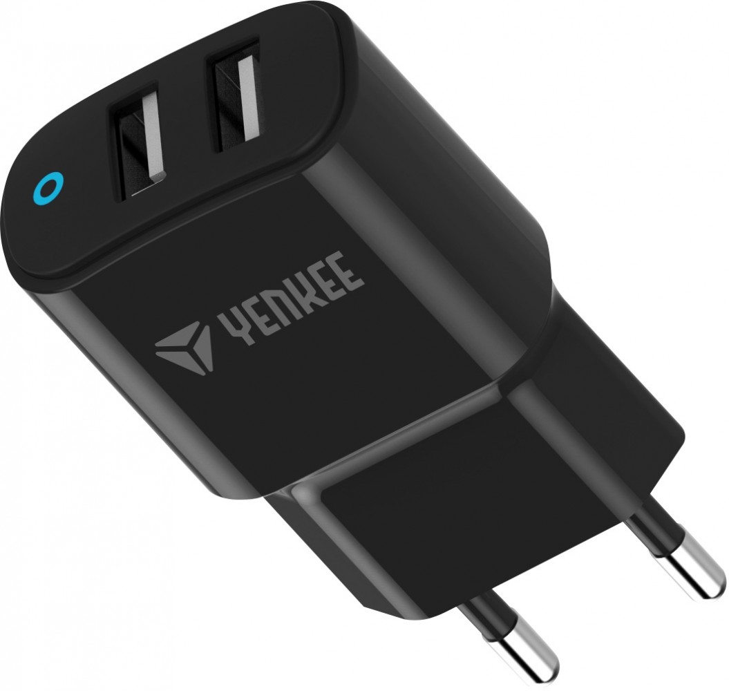 Ładowarka sieciowa 2 x USB A 12W 2.4A 