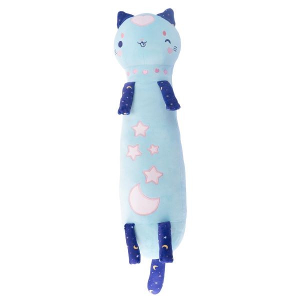 Maskotka Momomi Kot świecący w ciemności niebieski 60 cm