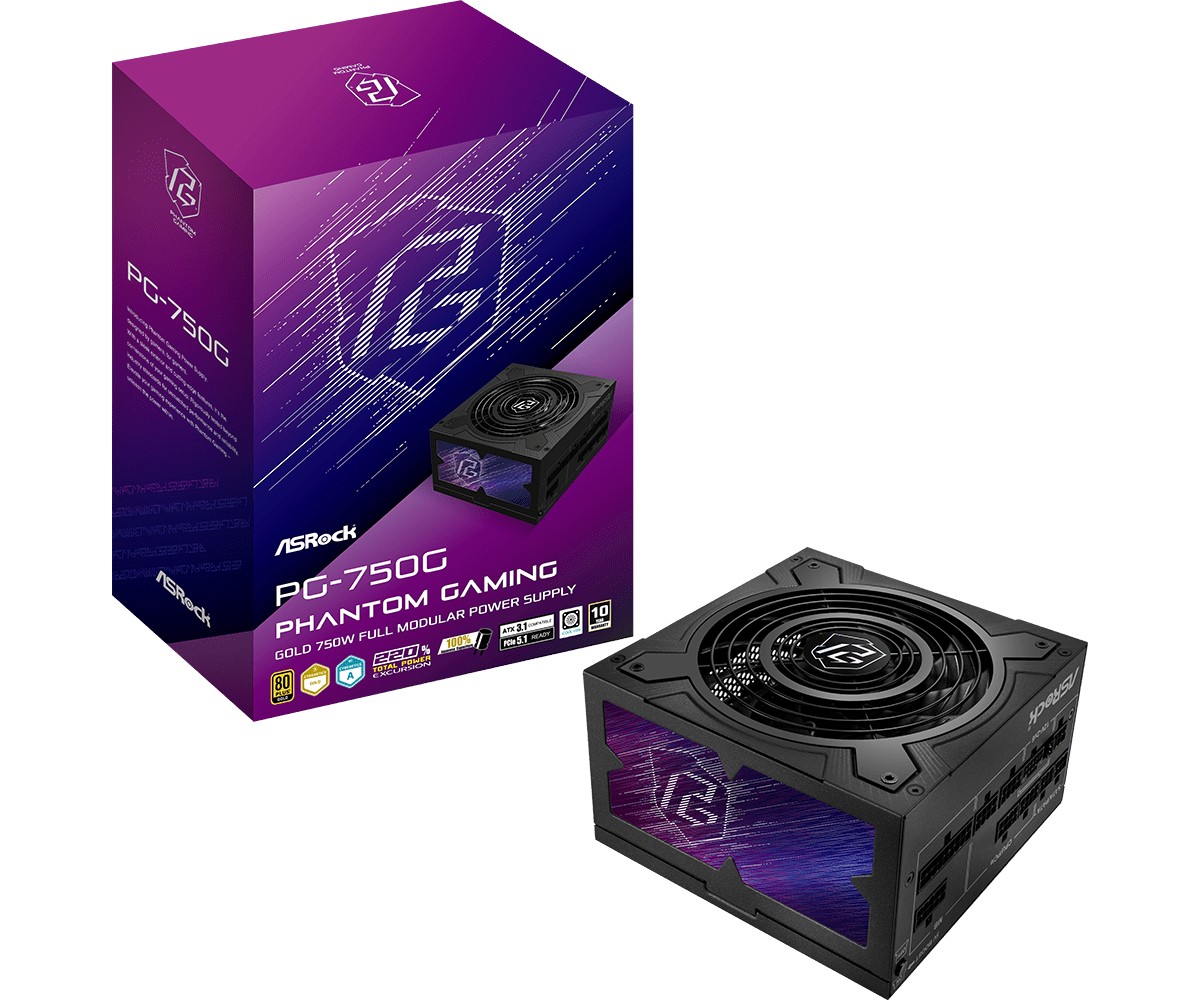 Zasilacz PG-750G 750W 80PLUS GOLD modularny
