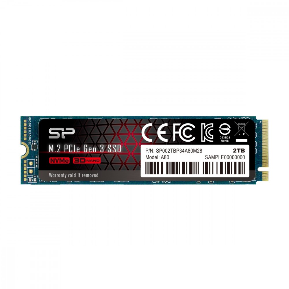 Dysk SSD A80 2TB M.2 PCIe 3400/3000 MB/s NVMe 