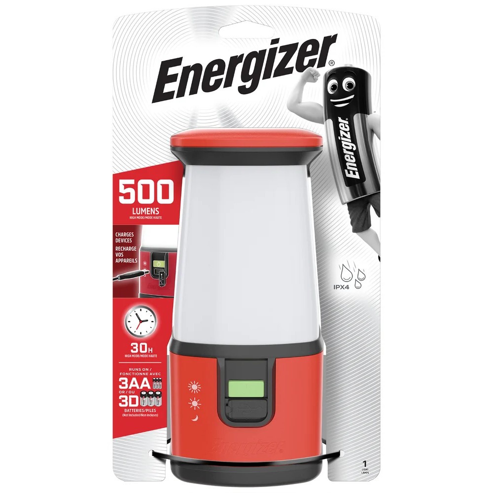 Latarka kempingowa 360 USB 500 lumenów IPX4 30h pracy 