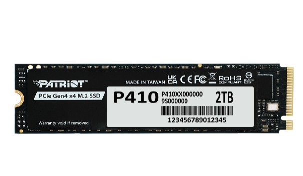 Dysk SSD 2TB P410 PCIe M.2 Gen4 x4 NVMe 1.4 2280 5000/4500MB/s 
