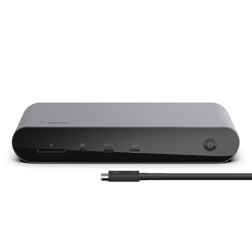 Stacja dokująca Thunderbolt 4 8K USB/C USB/A HDMI SD GbE Mac/PC Stacja dokujaca 