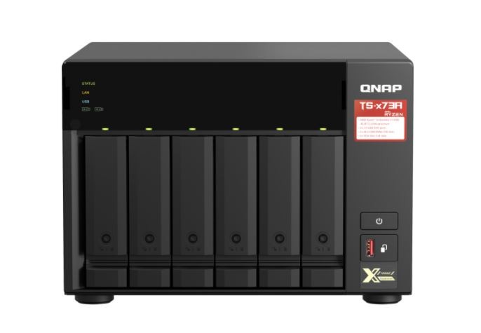 Serwer NAS TS-673A-8G  8GB RAM AMD Ryzen V1500B 2.2GHz 