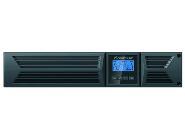 UPS  ON-LINE 1000VA 8X IEC OUT, USB/RS-232, LCD,     RACK 19''/TOWER, POWER FACTOR 0,9