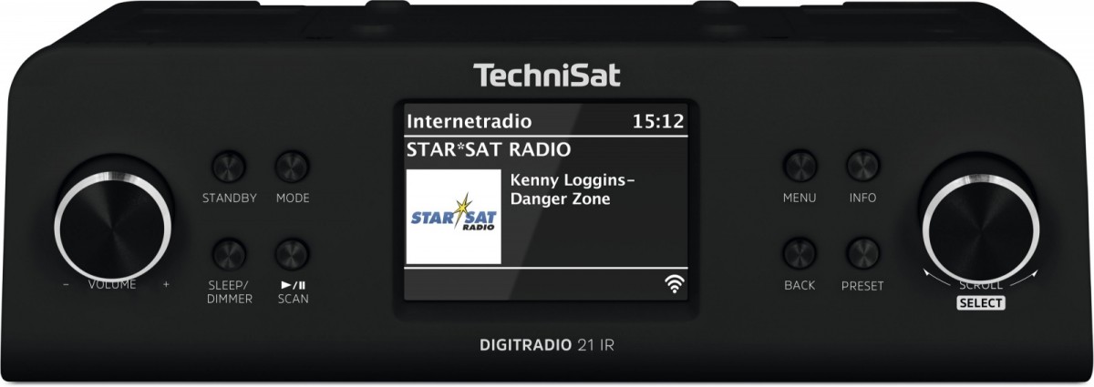 Radio kuchenne Digitradio 21 IR czarne