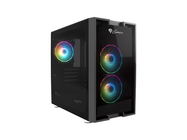 Obudowa Irid 353 Micro tower, z oknem ARGB USB 3.0 