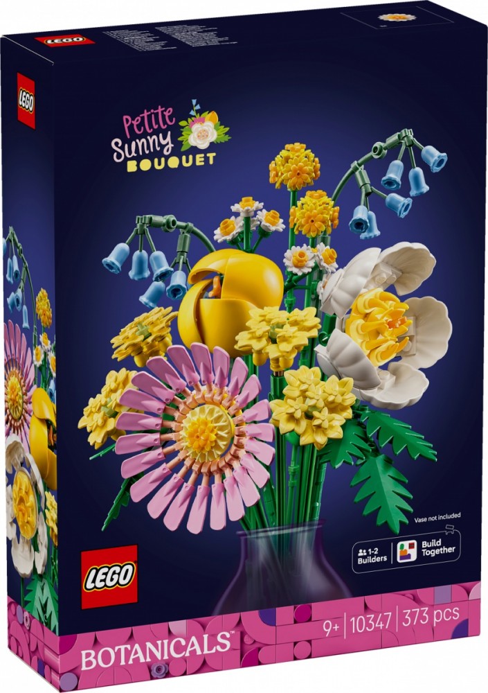 Klocki Botanicals 10347 Mały bukiet żółtych kwiatów 