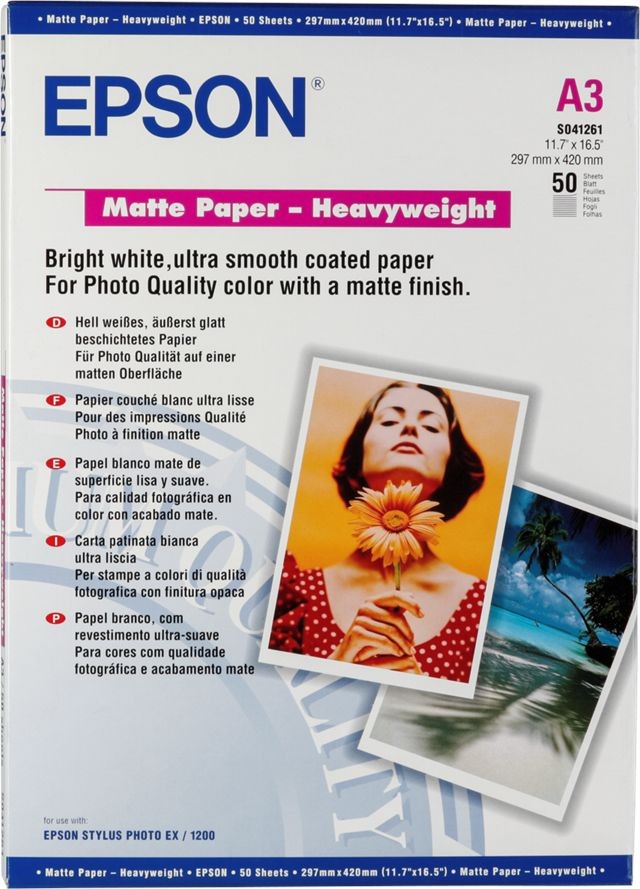 Papier Heavy 50 Arkuszy 167 g/m  A3 