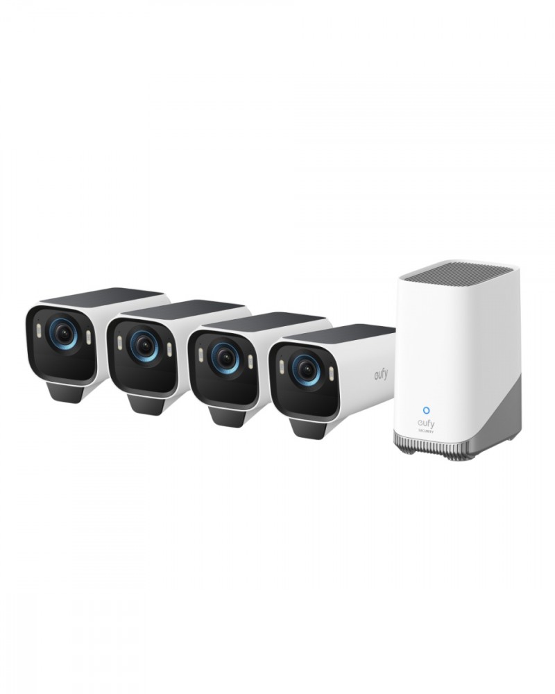 Kamera Eufy S3 PRO 4 czarno-biała
