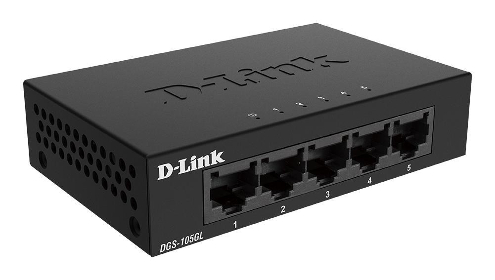 Switch DGS-105GL 5xGE 