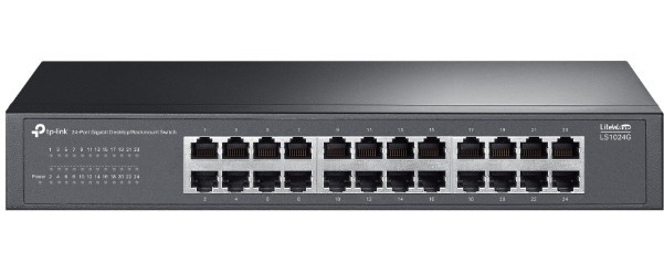 Przełącznik LiteWave 24-Port Gigabit Switch  	LS1024G 24× Gigabit RJ45 Ports