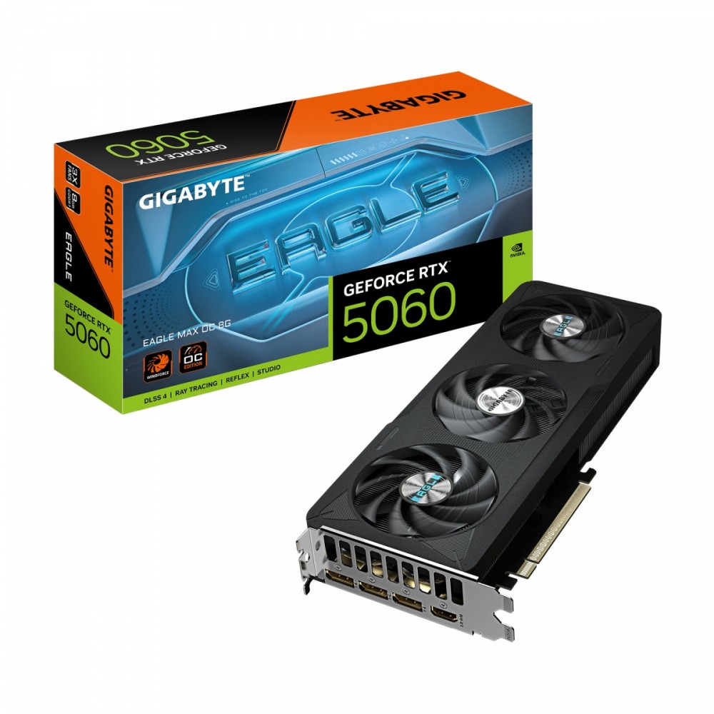 Karta graficzna GeForce RTX 5060 EAGLE MAX OC 8G GV-N5060EAGLEMAX OC-8GD