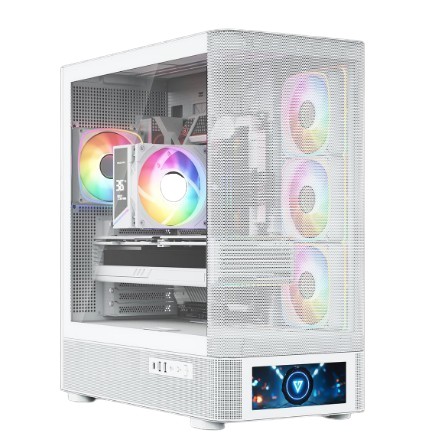 Obudowa Volcano AQ500 ARGB MIDI WHITE