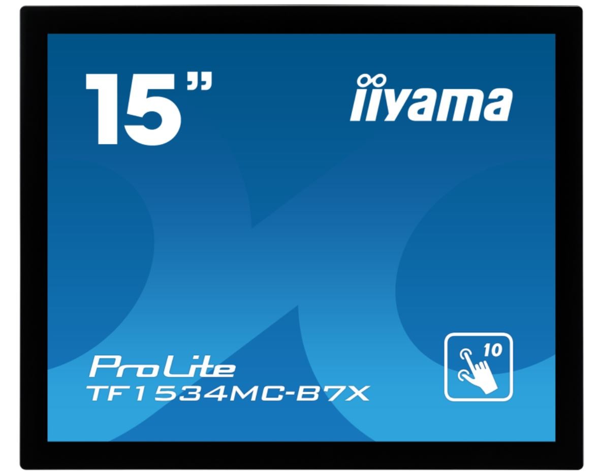 Monitor 15 cali TF1534MC-B7X TN,10 punktów dotykowych, HDMI, DP, 4:3, P65, 7H, USB 