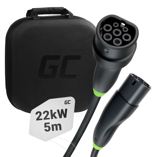 Kabel EV GC Snap 22kW, 5m, Typ 2 