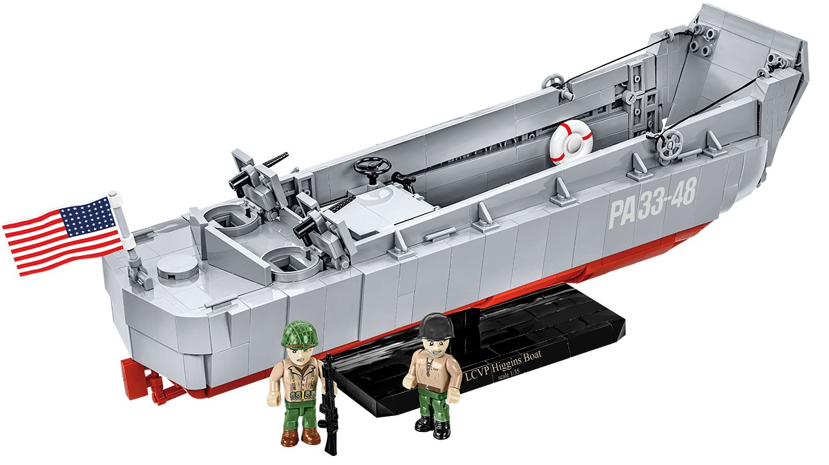 Klocki Historical Collection LCVP Higgins Boat 