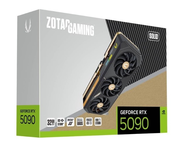 Karta graficzna GeForce RTX 5090 SOLID 32GB GDDR7 512bit 3DP/HDMI 