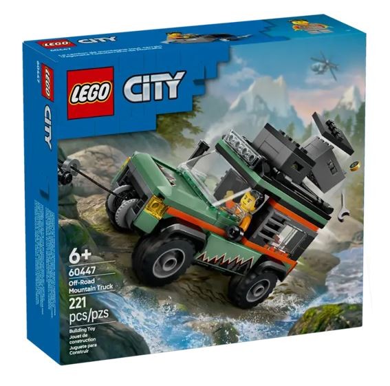 Klocki City 60447 Górska ciężarówka terenowa 4x4 