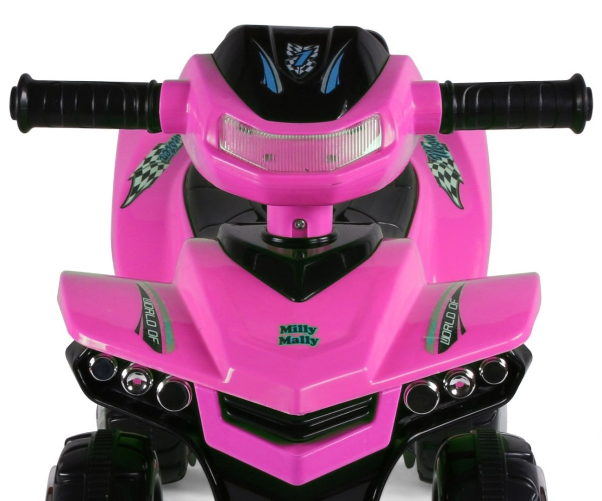 Pojazd Monster Quad czarno-różowy