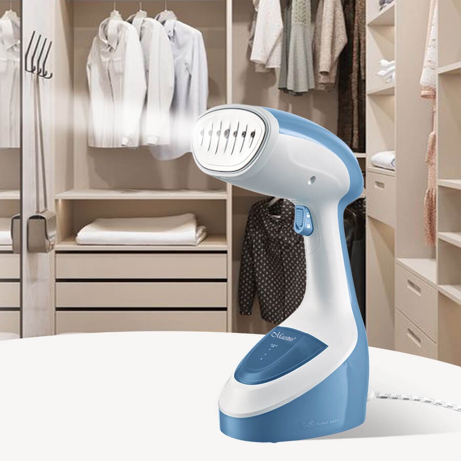 Parownica do ubrań 1600W  MR-356-BLUE Niebieska