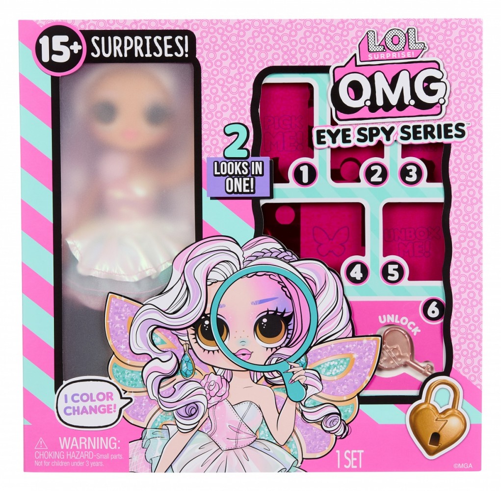 Lalka L.O.L. Surprise OMG Eye Spy, Rockstar 