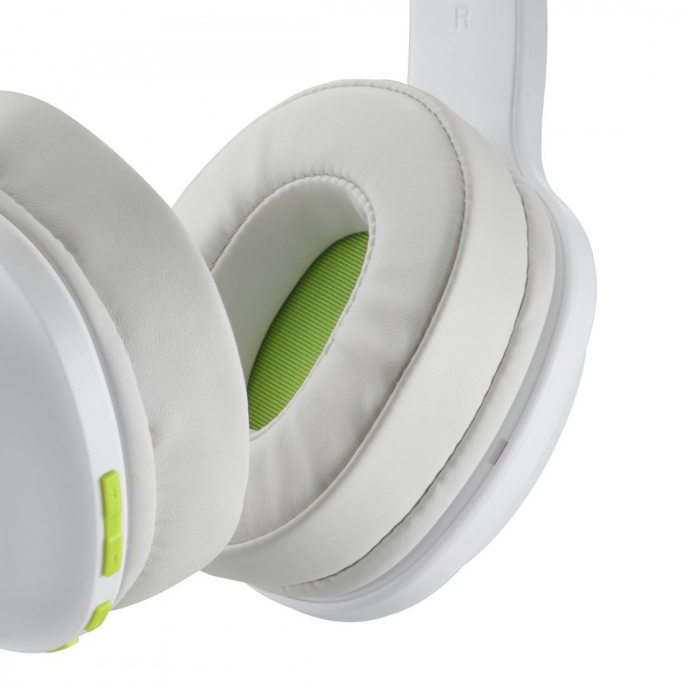 Słuchawki nauszne Bluetooth Białe 