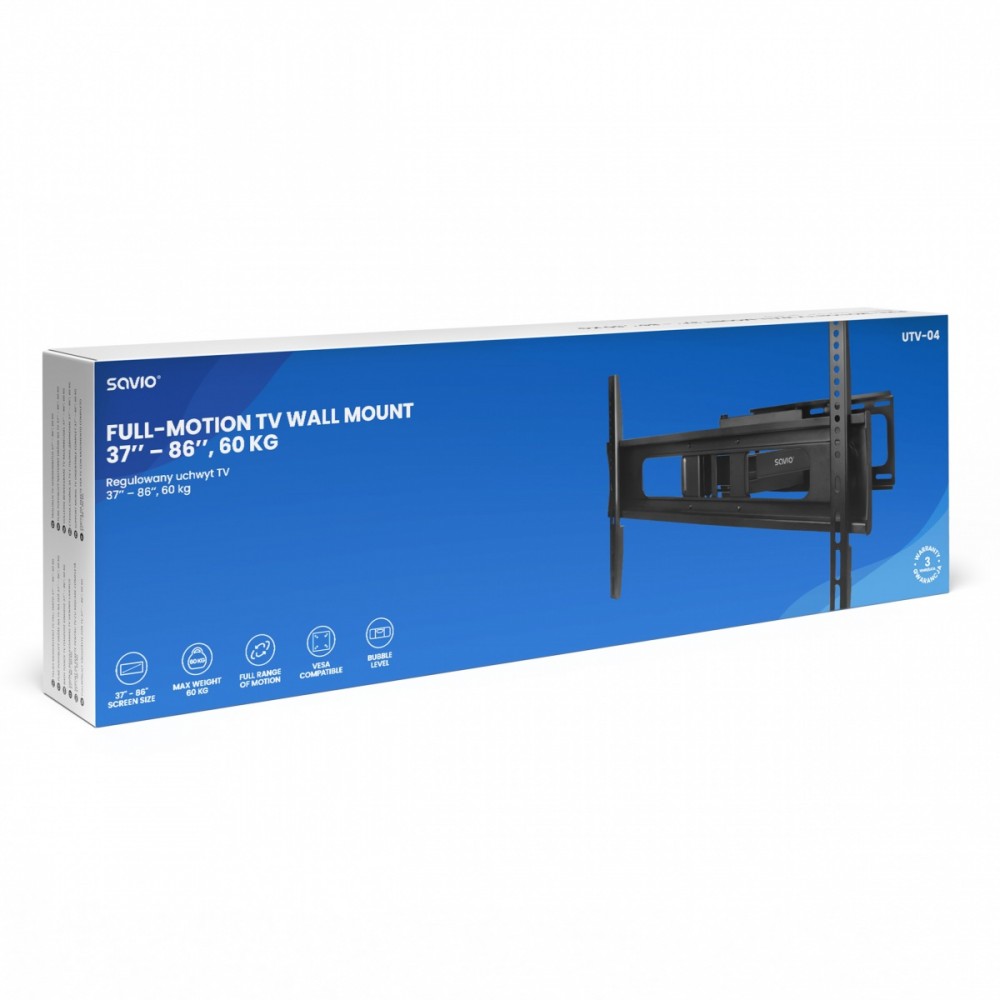 Uchwyt TV UTV-04 37-86 cali 60 kg