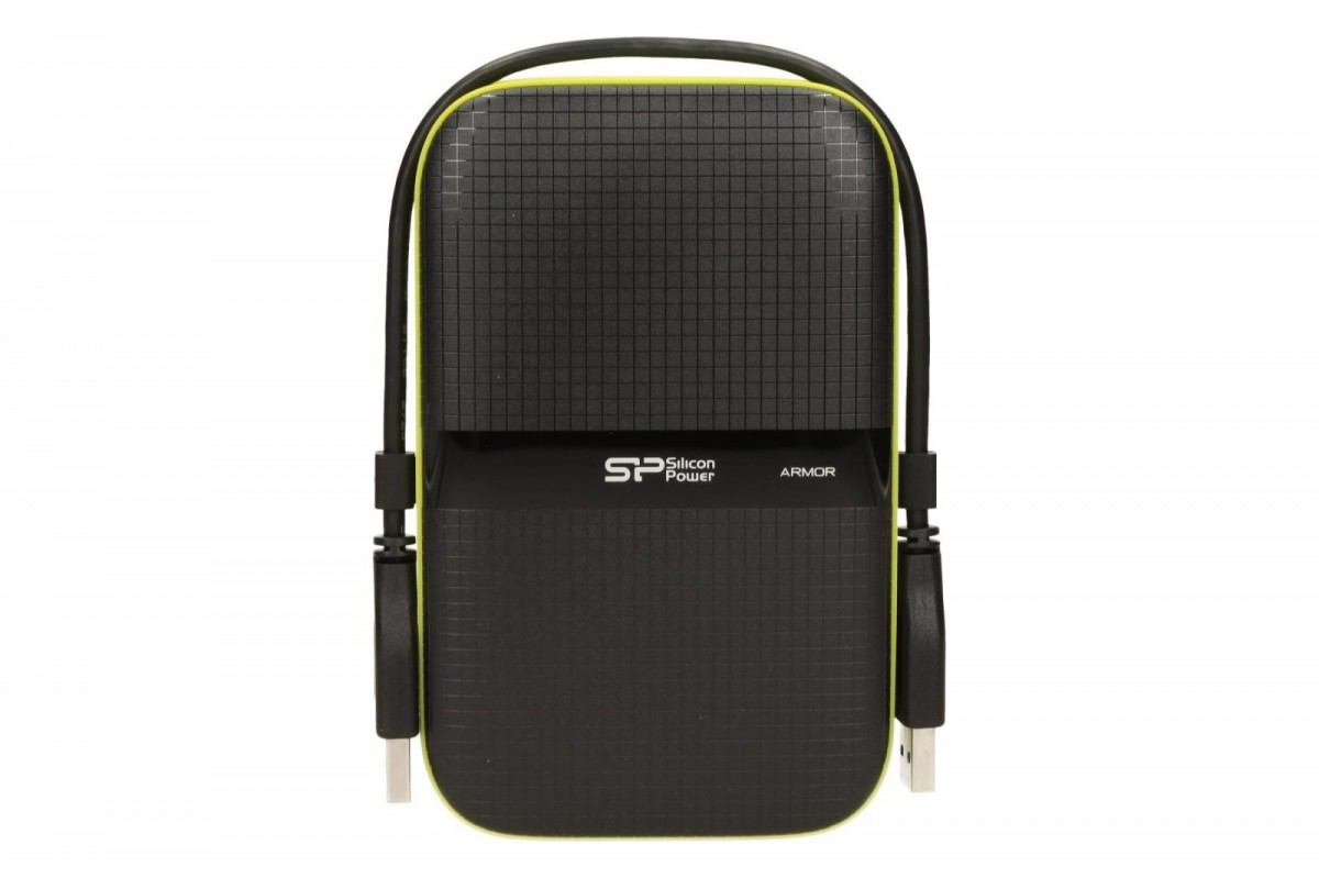 ARMOR A60 2TB USB 3.0 BLACK-GREEN/PANCERNY wstrząso/pyło i wodoodporny