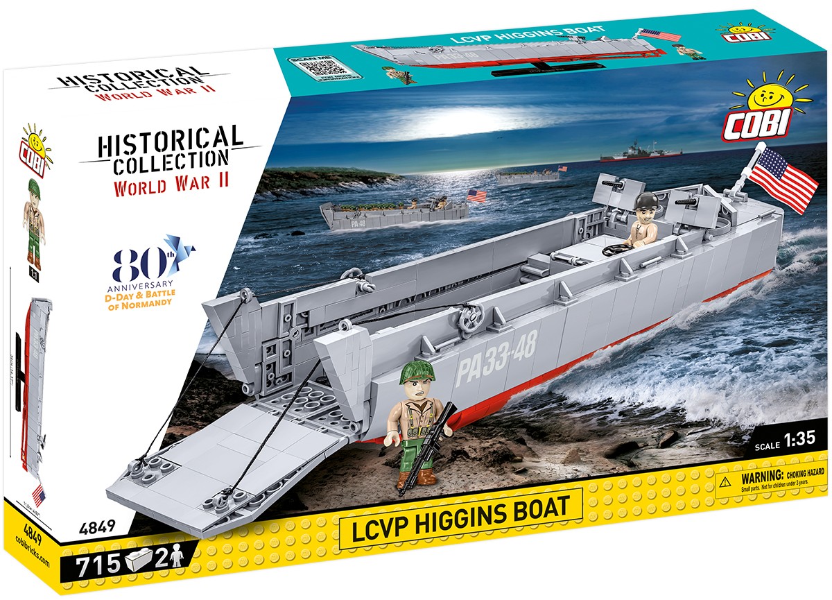 Klocki Historical Collection LCVP Higgins Boat 