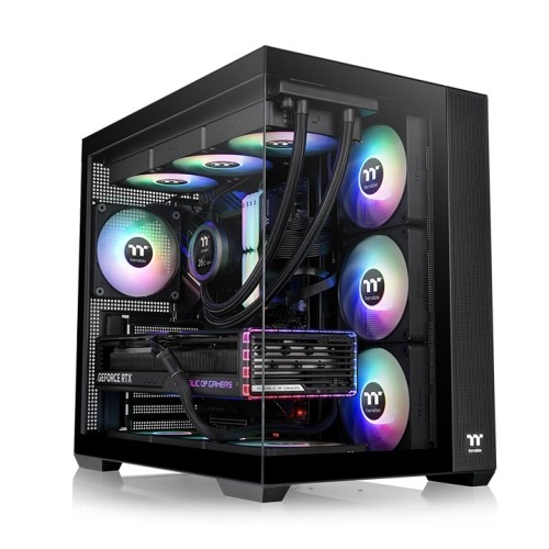 Obudowa - View 380 TG ARGB - Black 