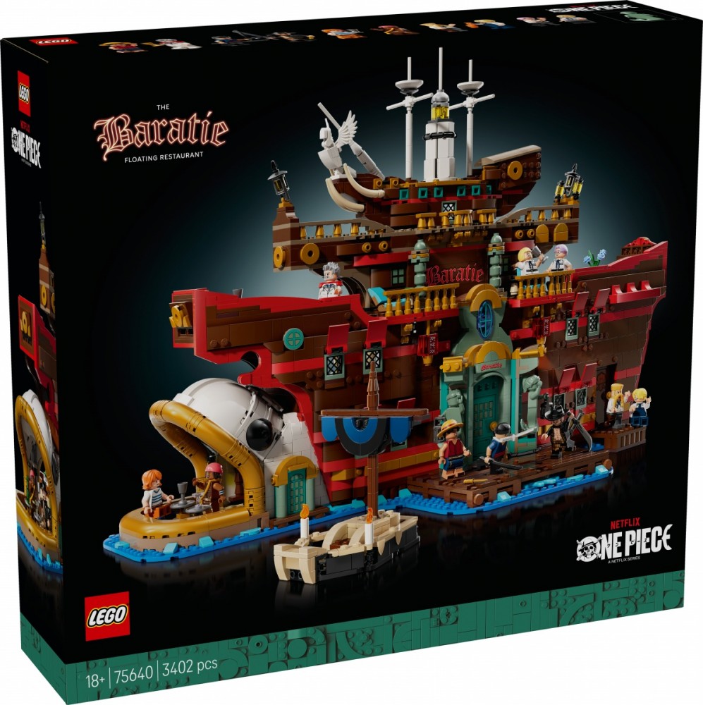 Klocki One Piece 75640 Pływająca restauracja Baratie 