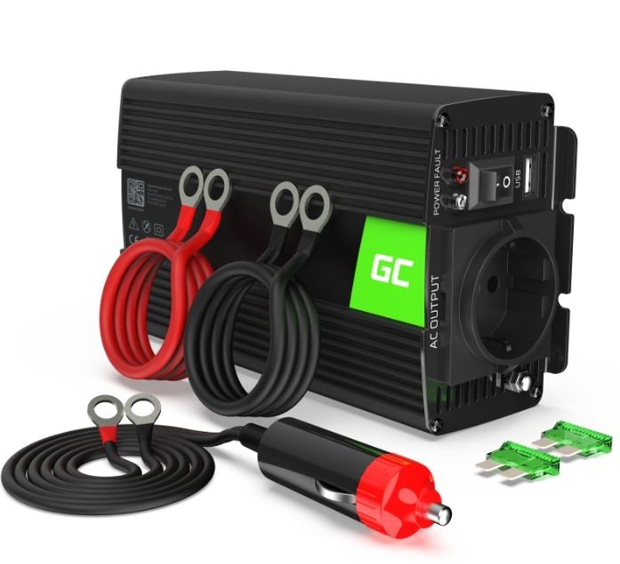 Przetwornica 24V/230V 300W/600W Czysty sinus 