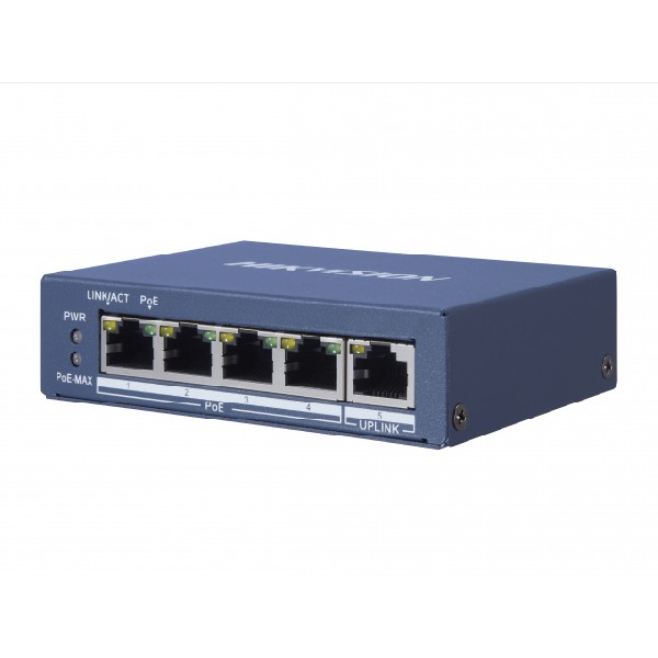 Przełącznik DS-3E0505HP-E Switch Hi-PoE 