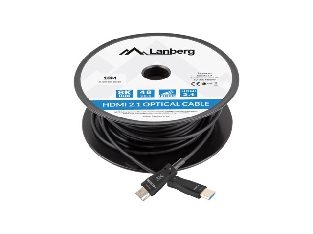 Kabel HDMI M/M v2. 10M 8k optyczny AOC 