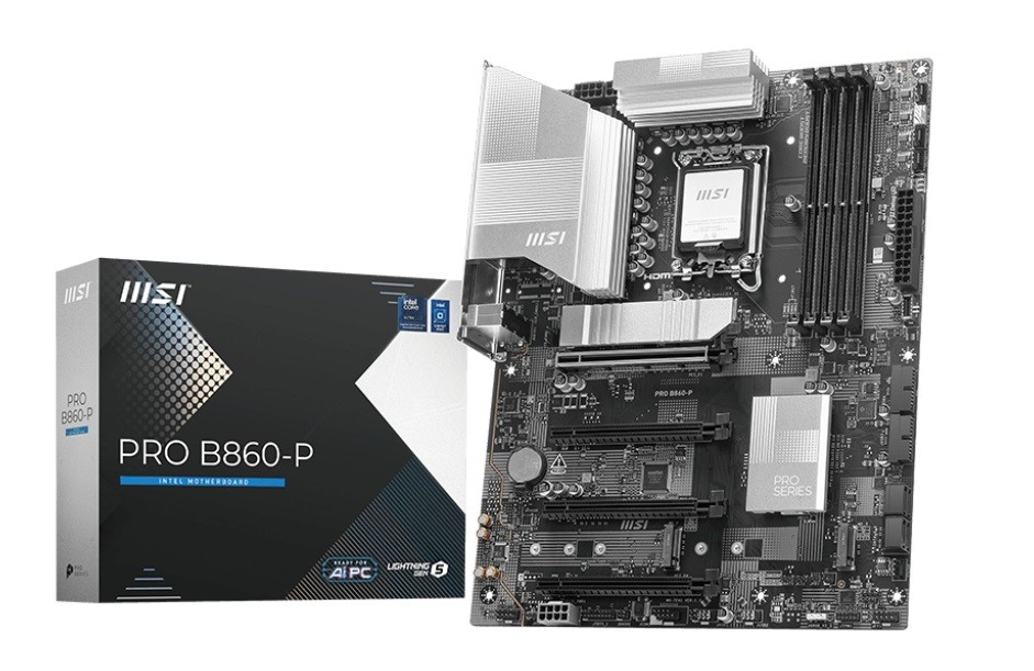 Płyta główna PRO B860-P s1851 4DDR5 ATX 