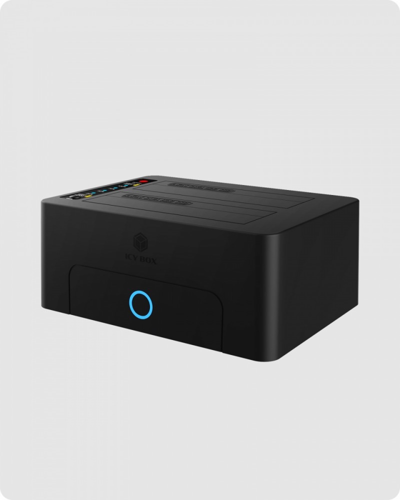 Stacja dokująca/klonująca IB-1232CL-U3 2x2,5" lub 3,5"  SATA HDD, UASP & SATA III ( 6GBits/s ) 